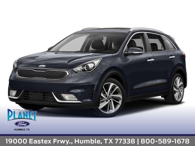 Gray 2017 Kia Niro SUV / Crossover Front-Wheel Drive 6-Speed Dual Clutch