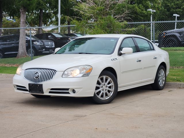 White Opal 2011 Buick Lucerne Sedan Front-Wheel Drive 4-Speed Automatic
