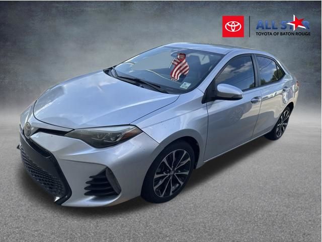Classic Silver Metallic 2019 Toyota Corolla Sedan Front-Wheel Drive Continuously Variable Transmission
