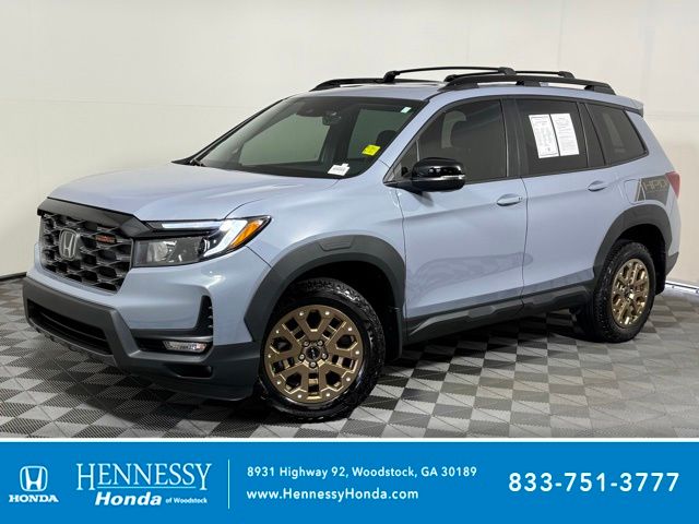Sonic Gray Pearl 2022 Honda Passport TrailSport AWD SUV / Crossover All-Wheel Drive 9-Speed Automatic