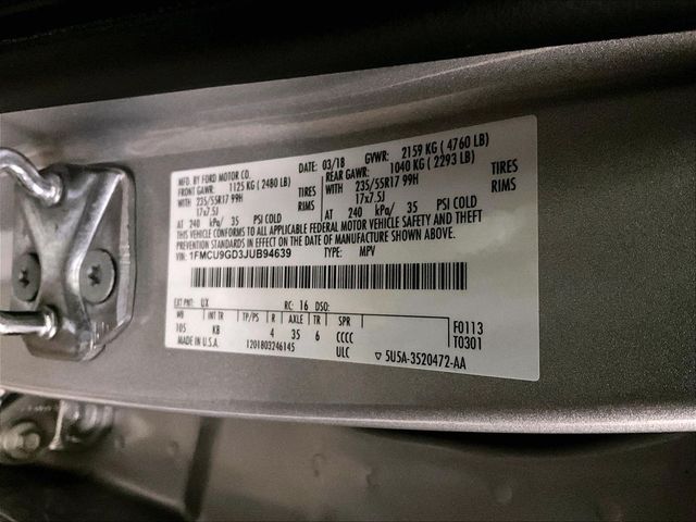 2018 Ford Escape SE Silver at Carlisle Cadillac Buick GMC