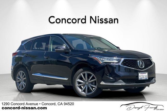Black 2023 Acura RDX FWD with Technology Package SUV / Crossover Front-Wheel Drive Automatic