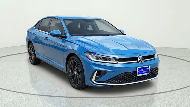 Blue 2025 Volkswagen Jetta Sedan Front-Wheel Drive 8-Speed Automatic