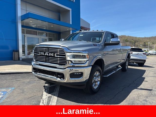 Billet Silver Metallic 2021 RAM 2500 Laramie Crew Cab LB 4WD Pickup Truck Four-Wheel Drive 8-Speed Automatic