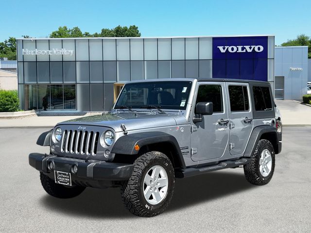 Billet Silver Metallic Clearcoat 2017 Jeep Wrangler SUV / Crossover Four-Wheel Drive 5-Speed Automatic