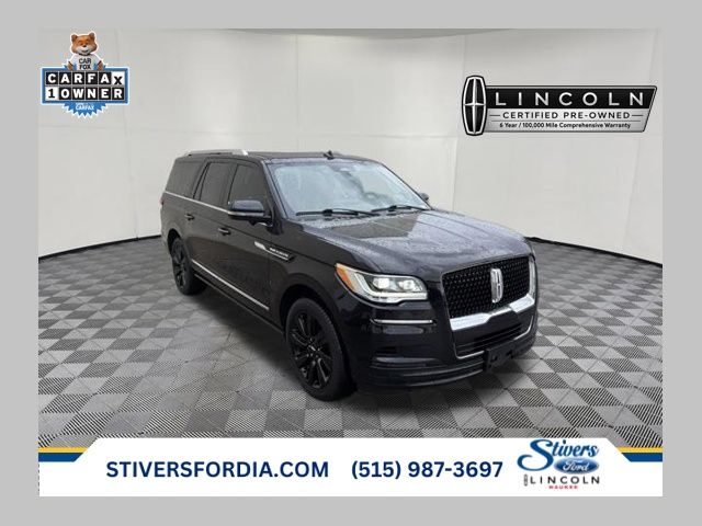 Black Metallic 2024 Lincoln Navigator SUV / Crossover Four-Wheel Drive Automatic