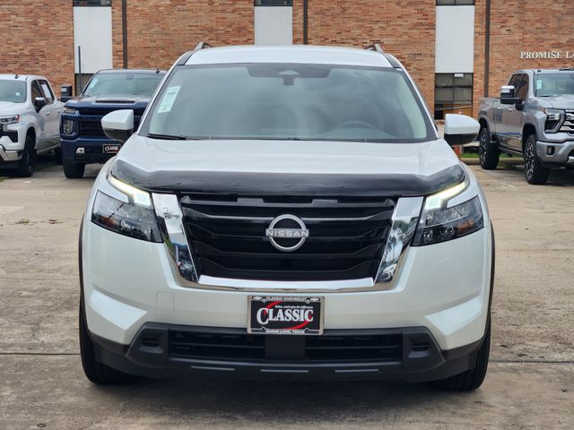 2025 Nissan Pathfinder SV White at Bayway Cadillac of The Woodlands