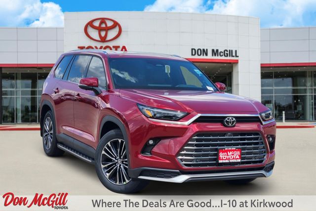 2026 Toyota Grand Highlander Hybrid MAX Platinum Red at Toyota of Victoria