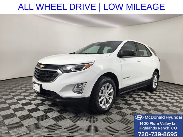 Summit White 2021 Chevrolet Equinox SUV / Crossover Four-Wheel Drive 6-Speed Automatic Overdrive