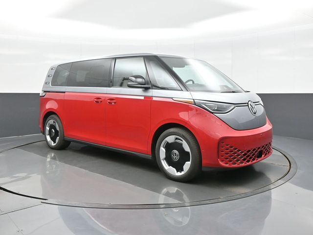 Cherry Red 2025 Volkswagen ID.Buzz Pro S Plus 4Motion Minivan All-Wheel Drive Automatic