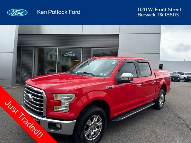 Race Red 2015 Ford F-150 Pickup Truck Four-Wheel Drive 6-Speed Automatic