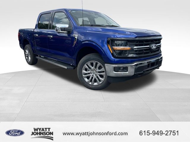 Blue Metallic 2026 Ford F-150 Pickup Truck Four-Wheel Drive Automatic
