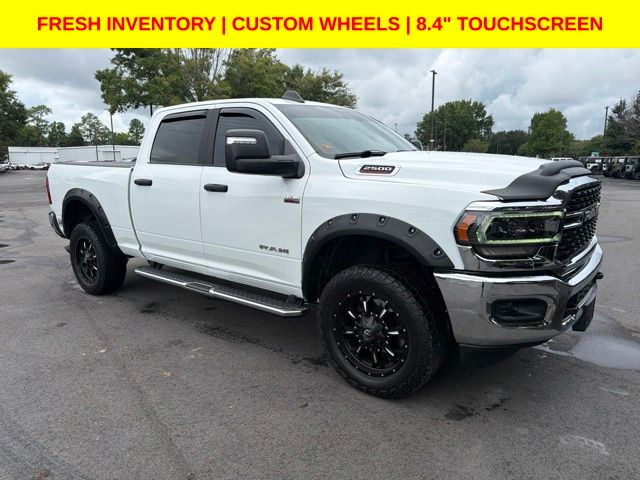 Bright White Clearcoat 2023 RAM 2500 Pickup Truck Four-Wheel Drive 8-Speed Automatic