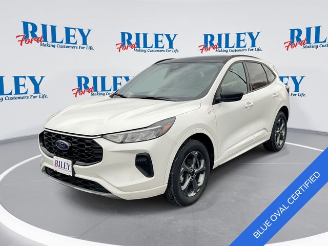 Star White Metallic Tri-Coat 2024 Ford Escape ST-Line AWD SUV / Crossover All-Wheel Drive 8-Speed Automatic