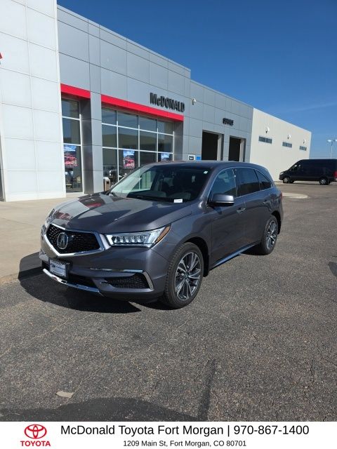 Gray (Gunmetal Metallic) 2020 Acura MDX SUV / Crossover All-Wheel Drive 9-Speed Automatic