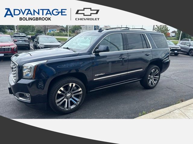 Dark Sapphire Blue Metallic 2019 GMC Yukon SUV / Crossover Four-Wheel Drive