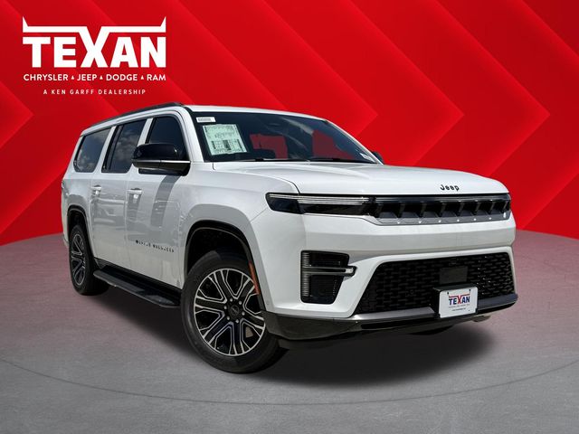 2026 Jeep Grand Wagoneer L  White at Texan Dodge Chrysler Jeep Ram