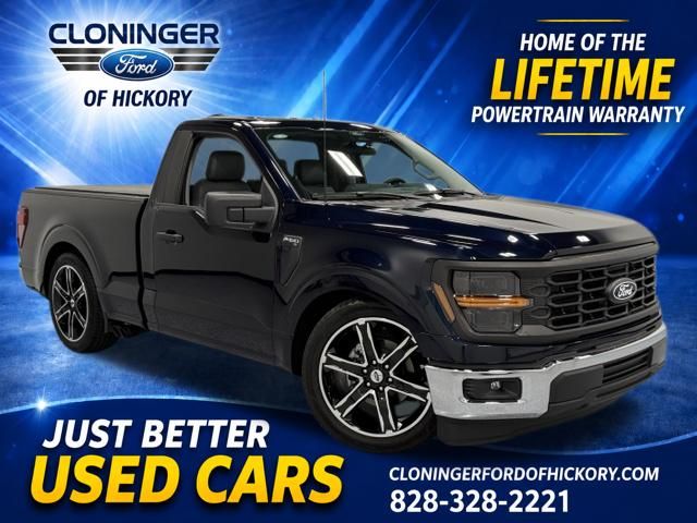 Antimatter Blue Metallic 2025 Ford F-150 Pickup Truck 4X2 Automatic