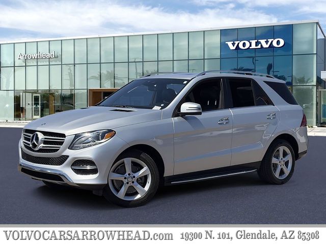 Diamond Silver Metallic 2017 Mercedes-Benz GLE SUV / Crossover Rear-Wheel Drive 7-Speed Automatic