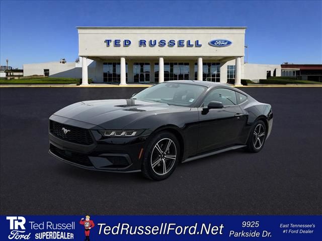 Shadow Black 2024 Ford Mustang EcoBoost Fastback RWD Coupe Rear-Wheel Drive Automatic