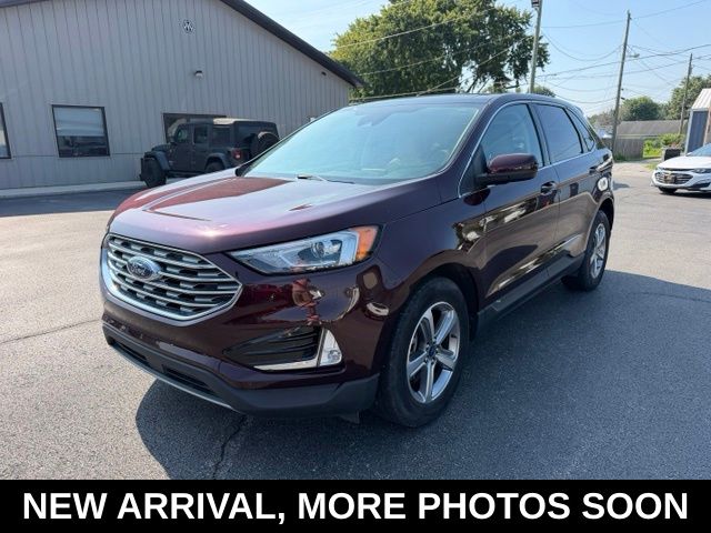 Red (Burgundy) 2022 Ford Edge SUV / Crossover All-Wheel Drive 8-Speed Automatic