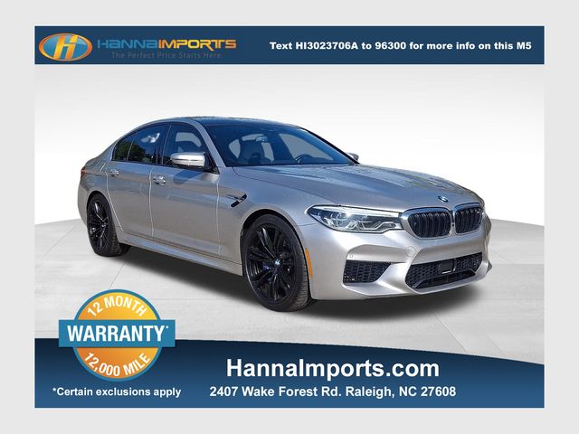 Rhodonite Silver Metallic 2018 BMW M5 AWD Sedan All-Wheel Drive 8-Speed Automatic