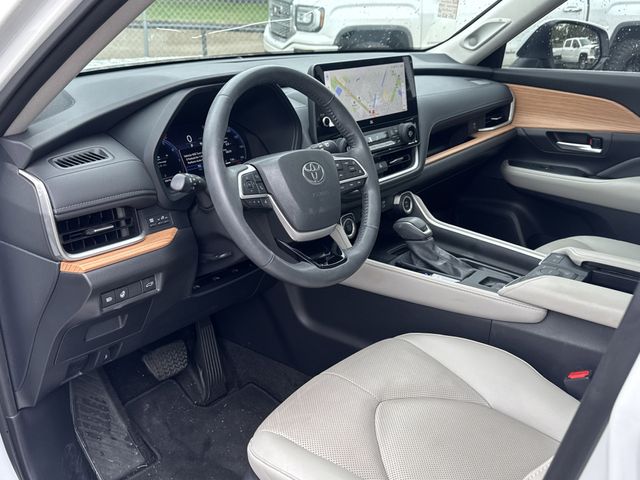 2024 Toyota Grand Highlander Limited White at Don McGill Toyota