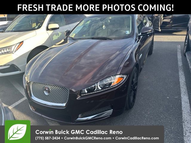 Red (Burgundy) 2015 Jaguar XF Sedan Rear-Wheel Drive 8-Speed Automatic