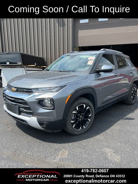 Gray (Satin Steel Metallic) 2022 Chevrolet Trailblazer SUV / Crossover Front-Wheel Drive Continuously Variable Transmission