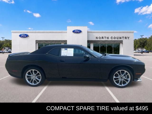 Pitch Black Clearcoat 2022 Dodge Challenger Coupe All-Wheel Drive 8-Speed Automatic