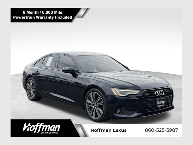 Blue Metallic 2021 Audi A6 Sedan All-Wheel Drive 7-Speed Automatic