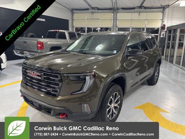 Deep Bronze Metallic 2024 GMC Acadia AT4 AWD SUV / Crossover Four-Wheel Drive 8-Speed Automatic