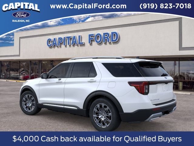 New 2026 White Ford Platinum image 4