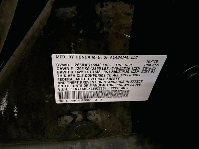 2020 Honda Pilot Touring  at South Hills Kia