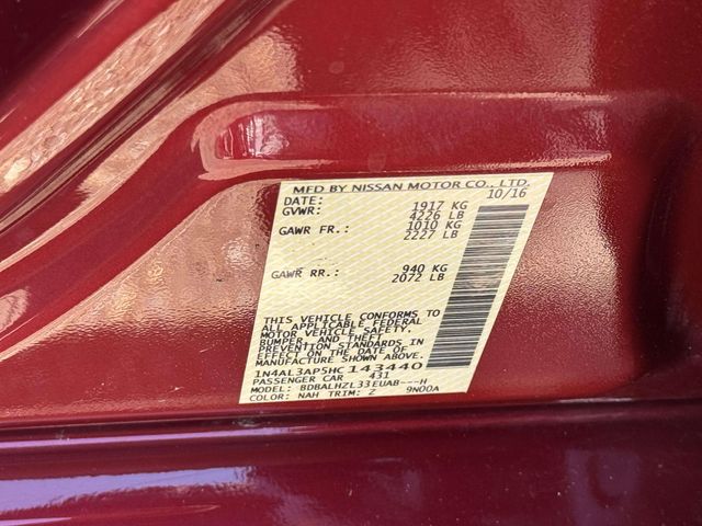used 2017 Nissan Altima car, priced at $12,851