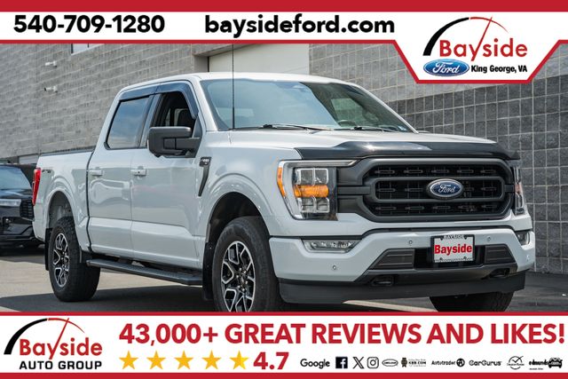 Space White Metallic 2022 Ford F-150 Pickup Truck Four-Wheel Drive Automatic