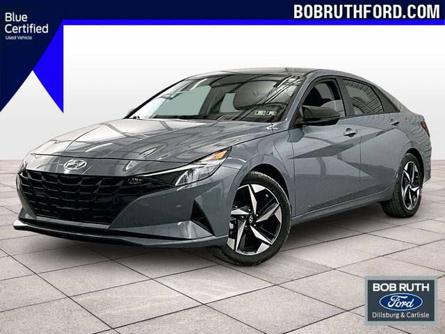 2023 Hyundai Elantra SEL Gray at Klick Lewis Buick Chevrolet