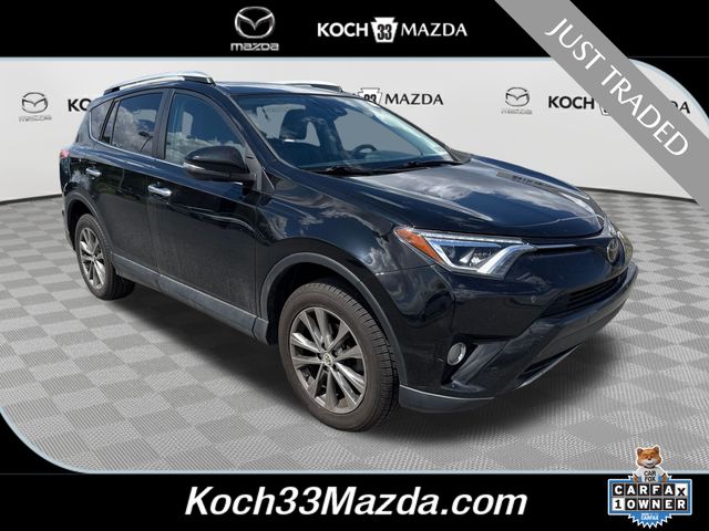 Black 2016 Toyota RAV4 Limited AWD SUV / Crossover All-Wheel Drive 6-Speed Automatic