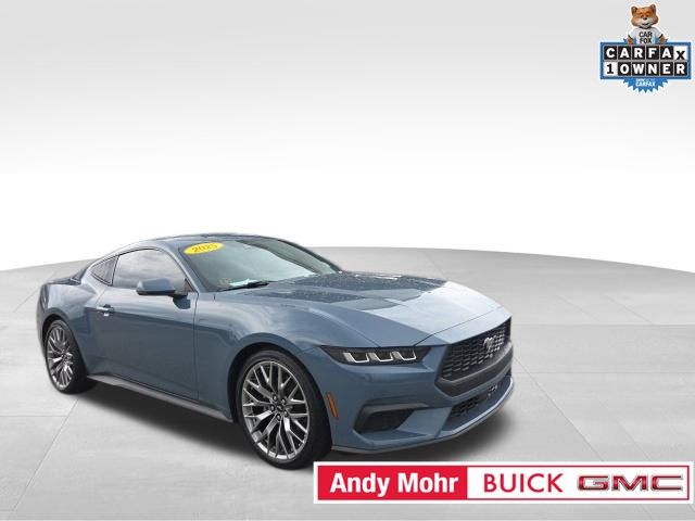 Vapor Blue 2025 Ford Mustang Coupe Rear-Wheel Drive Automatic