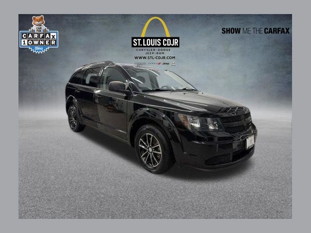 Pitch Black Clearcoat 2017 Dodge Journey SE FWD SUV / Crossover Front-Wheel Drive 4-Speed Automatic