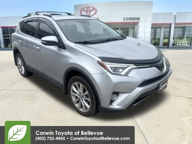 Silver Sky Metallic 2018 Toyota RAV4 SUV / Crossover All-Wheel Drive 6-Speed Automatic