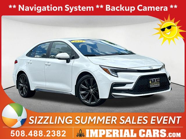Ice 2024 Toyota Corolla Sedan Front-Wheel Drive Continuously Variable Transmission