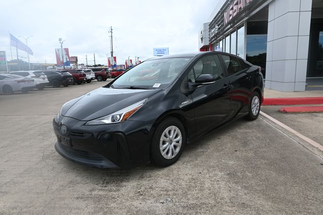 Midnight Black Metallic 2022 Toyota Prius LE FWD Hatchback Front-Wheel Drive Continuously Variable Transmission