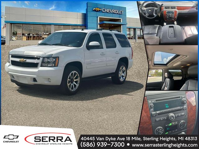 Summit White 2013 Chevrolet Tahoe SUV / Crossover Four-Wheel Drive 6-Speed Automatic Overdrive