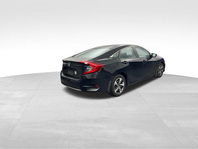 2020 Black Honda Civic LX FWD Sedan