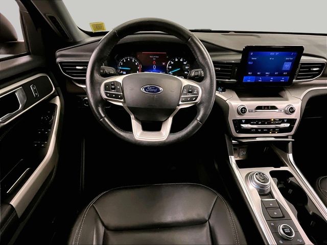 2021 Ford Explorer XLT White at Honda North