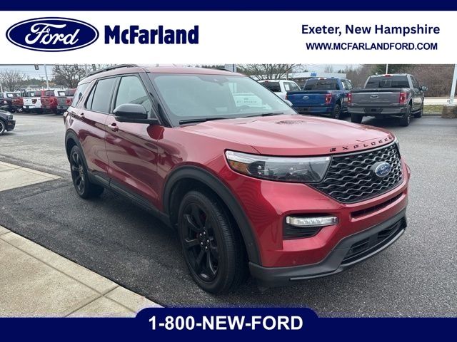 Red 2020 Ford Explorer ST AWD SUV / Crossover All-Wheel Drive Automatic