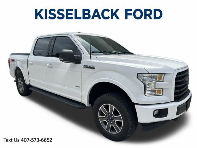 Oxford White 2017 Ford F-150 XLT SuperCrew 4WD Pickup Truck Four-Wheel Drive Automatic