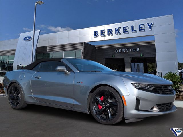 Sharkskin Metallic 2023 Chevrolet Camaro Convertible Rear-Wheel Drive Automatic