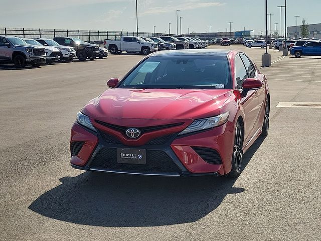 Red (Ruby Flare Pearl) 2019 Toyota Camry XSE FWD Sedan Front-Wheel Drive 8-Speed Automatic